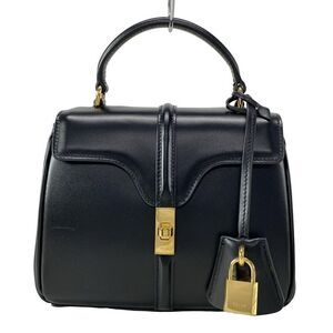Celine Handbag 16 (saise) Mini 197983bey.38no Black